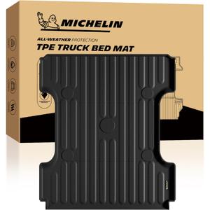 Michelin Truck Bed Mat for 2002-2018 Ram 1500 & 2002-2026 Ram 2500/3500 | 2019-2024 1500 Classic 6.4 FT / 76.3", Not Fit Drop-in Bed Liner, All-Weather Truck Bedliner, Custom Fit, Durable, Non-Slip