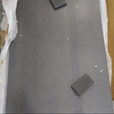 Offex 46" L Modern Computer Desk - Grey with A Storage Cabinet