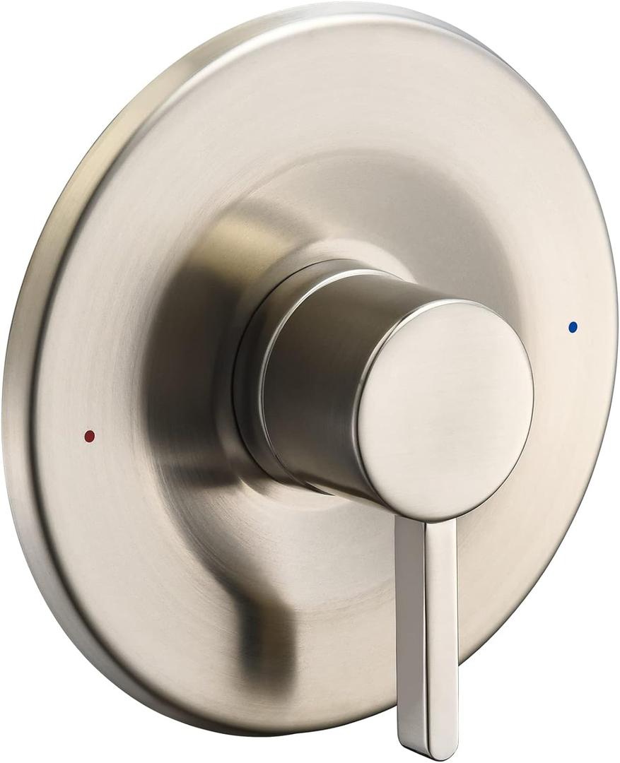 Shower and Tub Trim Kit, Compatible with Moen Posi-Temp Valve, Brushed Nickel