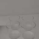 SUREHOME Glass Cylinder Vases for Centerpieces, 4 Pcs Large Clear Hurricane Glass Candle Holders 6 x 6 in Tall Floating Candle Vases Bulk for Flower Vase Home Wedding Formal Table Centerpiece Decor (Set of 4)