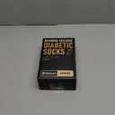 NOLUNT Diabetic Socks for Men,6 Pairs Crew Men's Diabetic Neuropathy Socks 9-12 (Large, Black)