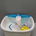 Homedics Bubble Mate Foot Spa, Toe Touch Controlled Foot Bath with Invigorating Bubbles and Splash Proof, Raised Massage Nodes and Removable Pumice Stone