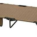 SUNNYFEEL Portable Folding Camping Cot Lightweight, Outdoor Sleeping Cots with Pillow, Easy Set up and with Load-Resistant Support 300 LBS for Travel Camp Beach Vacation
