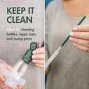 Boon Cacti Bottle Cleaning Brush Set, Terracotta , 4 Piece Set
