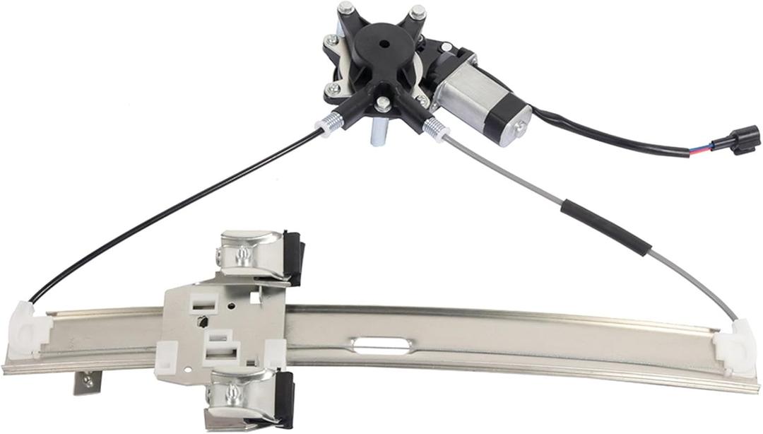 Power Window Regulator with and Motor Front Left Driver Side fits for 2005-2010 for Dodge Dakota 2006-2008 for Mitsubishi Raider 2011 for Ram Dakota 748-114 55359567AA