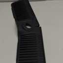 24-Inch Kitchen Sink Splash Guard Mat | 7 Slope for Fast Self-Draining | Snap-Lock Design | Universal & Cuttable Silicone Faucet Mat (Black) (24" x 5.5")