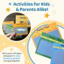 3 x Family Time 60 Scratch-Off Activity Cards with Day & Night Markers – Fun Family Games for Kids & Parents – Screen-Free Adventure Ideas & Unique Gift for Christmas,Birthday,Stocking Stuffers & Holidays