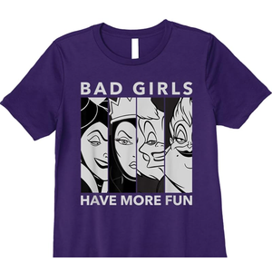 Disney - Villains Bad Girls T-Shirt, Medium