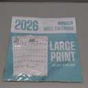 SUNEE 2026 Wall Calendar Large 22.75"x15.5", 21 Month Calendar (Ends June 2027), Vertical Extra Large, Seasons Color (Seasonal)