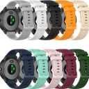 Watch Band intended for Coros APEX 42mm/PACE 2 Adjustable Quick Release Wristbands Strap Breathable Silicone Bands Replacement Wristbands for Coros APEX 42mm/PACE 2 for Women&Men Width: 20mm