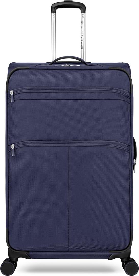 Everest Expandable Softside Spinner (29-Inch Spinner, Navy)