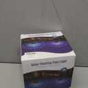 Askyli Floating Pool Lights Solar with Remote, 7.6 Inch RGB Up and Down Color Changing Solar Pool Lights That Float with Dynamic Lighting Effects, Floating Light for Pools, Party, Decor(2) (White)