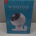 IRIS USA WOOZOO Air Circulator Fan with Remote, Oscillating, 5 Speeds, 82ft Max Air Distance, 90 Adjustable Tilt, 30db Quiet Motor, Small Fan for Bedroom, Office, Dorm, White