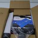 Cordless Vacuum Cleaner, 6-in-1 Lightweight Stick Vacuum with 45mins Runtime, LED Display & Light, Self-Standing, Rechargeable Cordless Vacuum for Carpet, Tile, Pet Hair, Hardwood Floors (Black)