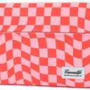 canvaslife Laptop Sleeve 15 Inch 15 Case and 15.6 Laptop Bag (Pink Check)