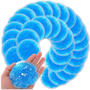 Woanger 30 Pieces Boo Boo Ice Pack Reusable Cold Packs Round Small Ice Packs for Bump Wisdom Teeth Breastfeeding Tired Eyes Dark Circles Face Pain Relief(Blue)