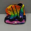 Rainbow Backpack for School Colorful Rainbow Daisy Theme Kids Schoolbag for Kindergarten Primary Elementary Middle School Lightweight Bookbag Back Pack for Boys Girls Children