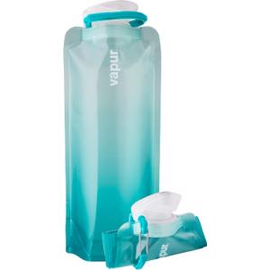 Vapur Flexible, Collapsible Wide Mouth Anti-Bottle with Detachable Carabiner, Plastic, Convenient, Portable Hydration for Travel and Outdoor Adventures, 23 Ounce, Pack Of 1  Vapur Flexible, Collapsible Wide Mouth Anti-Bottle with Detachable Carabiner, Plastic, Convenient, Portable Hydration for Travel and Outdoor Adventures, 23 Ounce, Pack Of 1