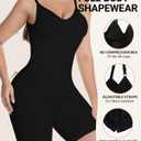 Tank Bodysuit for Women Tummy Tucker Shapewear Butt Lifter Body Shaper Compression Bodysuit (Small, Black)