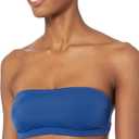 Amazon Essentials Womens Bandeau Swim Top (X-Small, Deep Blue)