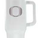 NCAA Oregon Ducks Colossus Travel Mug - 40oz: Stainless Steel,  White