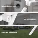 2026 Enhanced Clothes Drying Rack | Foldable Drying Rack Clothing for Laundry | Small Collapsible Portable Dryers for Laundry | Use for Indoor & Outdoor | White 37.5"x29"x12"