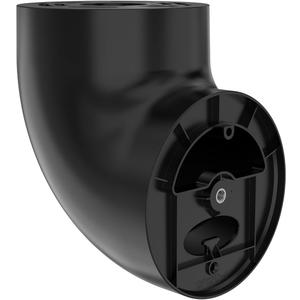 QUIDDITY Eave Mount Compatible with Ring Floodlight Camera Wired Pro/Plus, Blink Wired Floodlight Camera, Ring Plug in Mount, Wyze/Roku Floodlight Camera V2/Pro for Indoor Outdoor Use (Black)