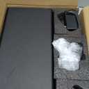 Saiyin Sound Bars for TV with Subwoofer, 2.1 Deep Bass Small Soundbar Monitor Speaker Home Theater Surround System PC Gaming Bluetooth/AUX/Optical Connection, Wall Mountable 17-inch