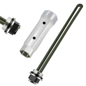 Upgraded 520900 RV Water Heater Heating Element (1440W/120V) with Dual-Use Hex Wrench, Compatible with Suburban RV SW Series Electric Water Heaters. Replacement Models: 520789/SU520789/232794