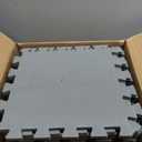 XMTMMD Soft Non-Toxic Foam Baby Play Mat | Toddler Playmat | EVA Foam Interlocking Tiles for Gym, Nursery, Playroom | 18 Squares Foam Floor Mats for Kids & Babies | Gray Jigsaw Puzzle Play Mat