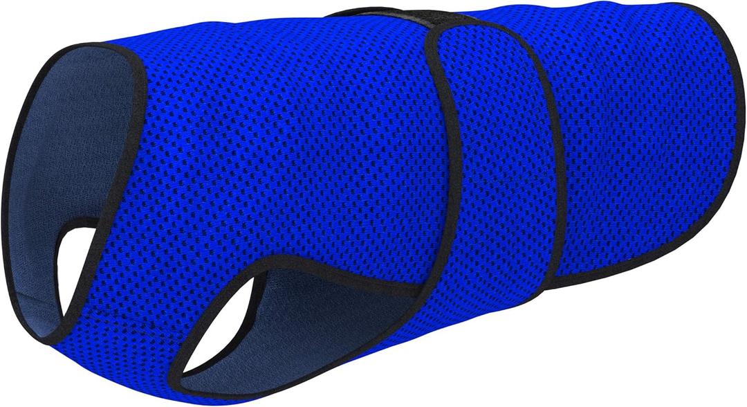 Dog Cooling Vest  Lightweight Evaporative Shirt with UV Protection for Small, Medium, and Large Dogs  Breathable Soft Fabric for Hot Weather (XL, Dark Blue)