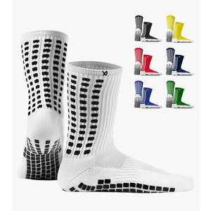 Lux Dual Grip Socks - Soccer Grip Socks for Men and Women. GripArray Performance & Comfort