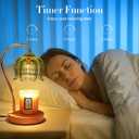 Flower Candle Warmer Lamp with Timer & Dimmer - Fits All Jar Scented Candles - Christmas & Mother's Day Gift for WomenMomHer