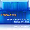 Panlong OBD2 Scanner Bluetooth for iPhone iOS Android OBDII Car Diagnostic Scan Tool Engine Fault Code Reader