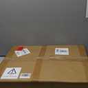 UJSCE Boho Small Side Table with Storage Shelf - White Wood Side Table for Small Spaces - Compact Living Room Furniture