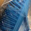 3 in 1 Carpet Rake for Pet Hair Removal, Reusable Pet Hair Remover Broom, 60'' Adjustable Long Handle Dog and Cat Hair Remover Tool Set of 3, Lint Remover Scraper for Carpets, Rugs, Mats, Couch, Car (Blue)