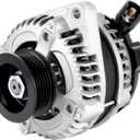 130 Amp Alternator Compatible with Honda Odyssey 2008-2010 Pilot 2009-2011 Ridgeline 2009-2011 & for Acura TL MDX TSX - Replaces AL1311X 11391 31100-RGW-A01