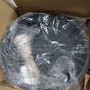 CAROTE Non Stick Frying Pan Skillet, Omelet Pan, Healthy Non Toxic Granite Chef Pan, Induction Compatible Egg Frying Pan with Heat-Resistant Handle, PFOA-Free,Black, 10"