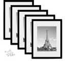 upsimples 5 pack 12x16 Frame, Black