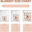 Chicken Blanket for Girls, Chickens Gift for Girls, Just A Girl Who Loves Chickens Blanket for Couch Bed Room Decor 40"x 50"