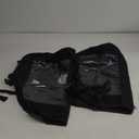 Helteko Backseat Car Organizer, Kick Mats Back Seat Protector with Touch Screen Tablet Holder, Back Seat Organizer for Kids, Travel Accessories with 9 Storage Pockets 2 Pack, Black