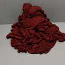 WYFMYD Spandex Burgundy Chair Sashes 50 Pcs Burgundy Sashes Bows Elastic Chair Cover Bands Ties Without Buckle for Wedding Party Events Ceremony Birthday