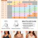 PoseFree Womens Seamless Wireless Supportive Bra Push Up Comfort Soft No Underwire Full Coverage T-Shirt Bra (Black, M)
