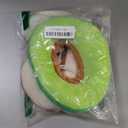 Frienda 2 Pieces Adjustable Cat Cone, Cat Recovery Collar, Kitten Cones After Surgery Pet Neck Strap Elizabethan Donut Toast Neck Cone Collar with Edge for Kitten