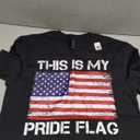 This Is My Pride Flag USA American 4th Of July Patriotic T-Shirt for Women Men, M