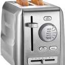 Cuisinart CPT-620 2-Slice Custom Select Toaster, Stainless Steel (2 Slice Toaster)