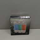 VITVITI Shampoo and Conditioner Dispenser for Shower Wall, Shower Soap Dispenser 3 Chamber No Drill Wall Mounted, 10.2 OZ Plastic Refillable Shower/Body Wash Bottles for Bathroom (Black)