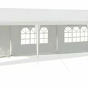 10 ft. x 30 ft. White Party Wedding Tent Canopy Heavy-Duty Pavilion 5 Sidewall