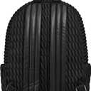 DKNY Women's Mack Quilted Nylon Backpack, Black/ Black, One Size