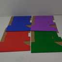 Classroom Keepers Folder Holder Assortment, Assorted Colors, 9-3/4"H x 12"W x 5-3/4"D, 4 Pieces, red, green, blue, and purple